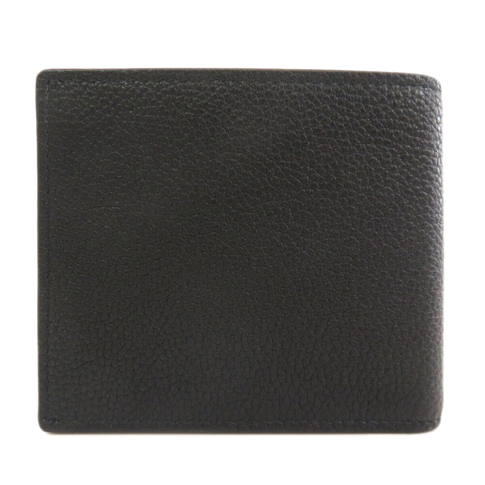 Gucci Coin Bi Leather Pocket fold Wallet Black